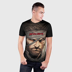 Футболка спортивная мужская Metal gear Venom Snake, цвет: 3D-принт — фото 2