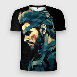 Футболка спортивная мужская Веном Снейк Metal gear game, цвет: 3D-принт