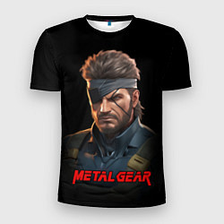 Футболка спортивная мужская Веном Снейк из игры Metal gear, цвет: 3D-принт