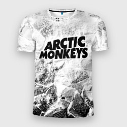 Футболка спортивная мужская Arctic Monkeys white graphite, цвет: 3D-принт