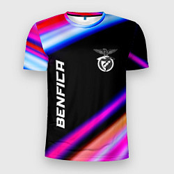 Футболка спортивная мужская Benfica speed game lights, цвет: 3D-принт