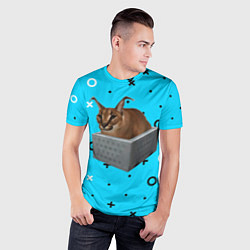 Футболка спортивная мужская Шлепа в коробке, цвет: 3D-принт — фото 2