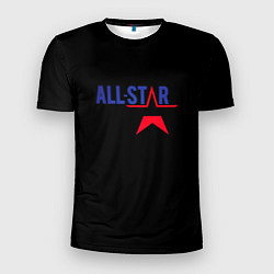 Футболка спортивная мужская All stars logo, цвет: 3D-принт