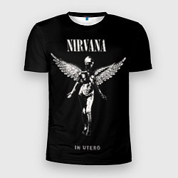 Футболка спортивная мужская Nirvana album, цвет: 3D-принт