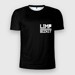 Футболка спортивная мужская Lim Bizkit logo, цвет: 3D-принт