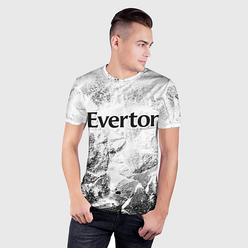 Мужская спорт-футболка Everton white graphite / 3D-принт – фото 3