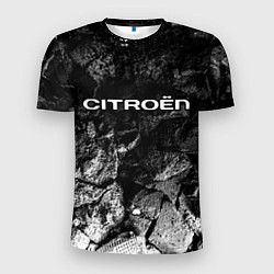 Футболка спортивная мужская Citroen black graphite, цвет: 3D-принт
