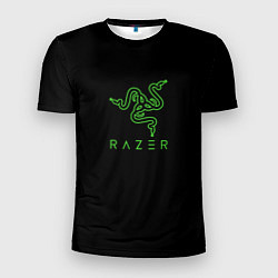 Футболка спортивная мужская Razer logo brend, цвет: 3D-принт