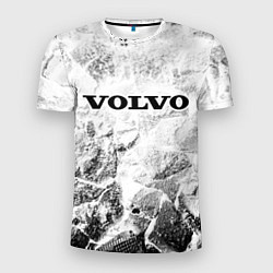 Футболка спортивная мужская Volvo white graphite, цвет: 3D-принт