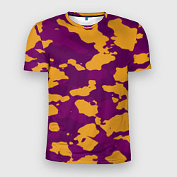 Мужская спорт-футболка Песчанный камуфляж милитраи