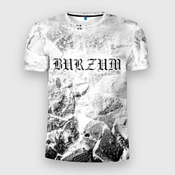 Футболка спортивная мужская Burzum white graphite, цвет: 3D-принт