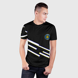 Футболка спортивная мужская Inter line fc, цвет: 3D-принт — фото 2
