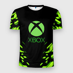 Футболка спортивная мужская Xbox кислотные плиты, цвет: 3D-принт