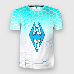 Футболка спортивная мужская The elder scrolls hexagon, цвет: 3D-принт
