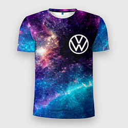 Футболка спортивная мужская Volkswagen space auto, цвет: 3D-принт