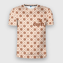 Мужская спорт-футболка Гусси - надпись узор