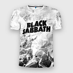 Футболка спортивная мужская Black Sabbath white graphite, цвет: 3D-принт