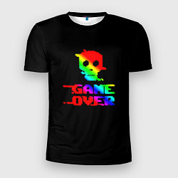 Футболка спортивная мужская Game over gradient, цвет: 3D-принт