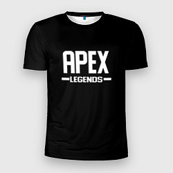 Футболка спортивная мужская Apex legends logo white, цвет: 3D-принт