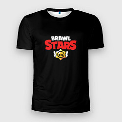 Футболка спортивная мужская Brawl stars logo red, цвет: 3D-принт