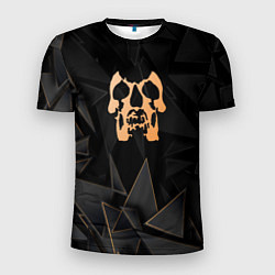 Футболка спортивная мужская Deftones golden poly, цвет: 3D-принт