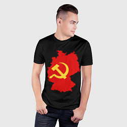 Футболка спортивная мужская Материк СССР, цвет: 3D-принт — фото 2