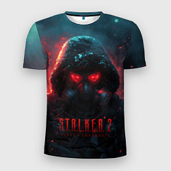 Футболка спортивная мужская Stalker 2 аномальная зона, цвет: 3D-принт