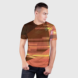Футболка спортивная мужская Оттенки заката, цвет: 3D-принт — фото 2
