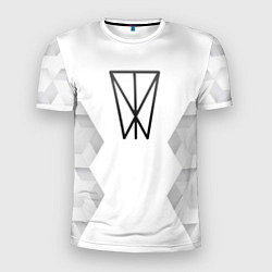 Футболка спортивная мужская Within Temptation white poly, цвет: 3D-принт