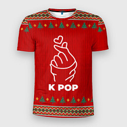 Футболка спортивная мужская K Pop new year, цвет: 3D-принт