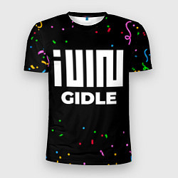 Футболка спортивная мужская Gidle конфети, цвет: 3D-принт