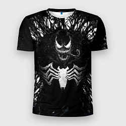 Футболка спортивная мужская Venom in dark web, цвет: 3D-принт