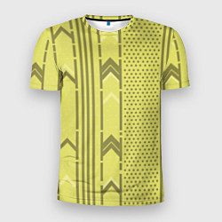 Мужская спорт-футболка Закулисье классические обои