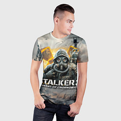 Футболка спортивная мужская S t a l k e r Heart of Chornobyl, цвет: 3D-принт — фото 2
