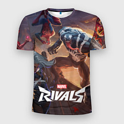 Футболка спортивная мужская Персонажи Marvel rivals, цвет: 3D-принт