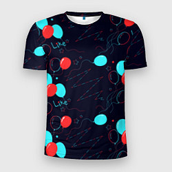 Футболка спортивная мужская Воздушные шары для праздника, цвет: 3D-принт