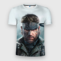 Футболка спортивная мужская Snake Solid - metal gear, цвет: 3D-принт