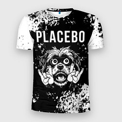 Футболка спортивная мужская Placebo рок пес, цвет: 3D-принт