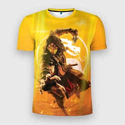 Футболка спортивная мужская Скорпион - Mortal Kombat, цвет: 3D-принт