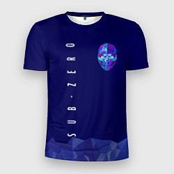 Футболка спортивная мужская Mortal Kombat - Саб-Зиро, цвет: 3D-принт