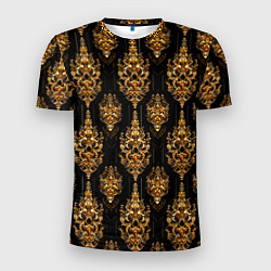 Мужская спорт-футболка Тайский золотой орнамент
