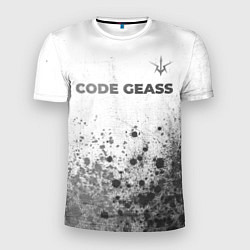 Футболка спортивная мужская Code Geass - white gradient посередине, цвет: 3D-принт
