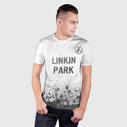 Футболка спортивная мужская Linkin Park 2024 - white gradient посередине, цвет: 3D-принт — фото 2