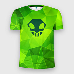 Футболка спортивная мужская Bleach green poly, цвет: 3D-принт