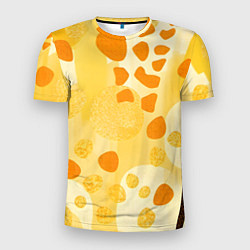 Футболка спортивная мужская Солнечные пятна жирафа, цвет: 3D-принт