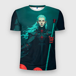 Мужская спорт-футболка Седовласый некромант