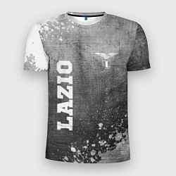 Футболка спортивная мужская Lazio - grey gradient вертикально, цвет: 3D-принт