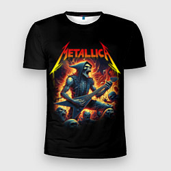 Футболка спортивная мужская Metallica - James Alan Hatfield, цвет: 3D-принт