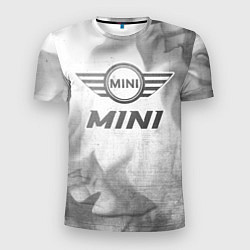Футболка спортивная мужская Mini - white gradient, цвет: 3D-принт
