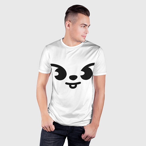 Мужская спорт-футболка Leebit skzoo / 3D-принт – фото 3